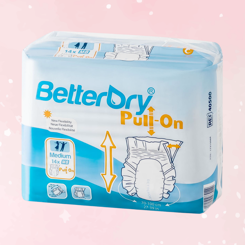 BetterDry Overnight Maximum Pull-On Adult Diapers