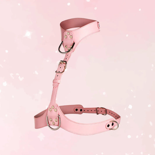 Vixen Female Chest Harness - Pink - Puppy's Aesthetics