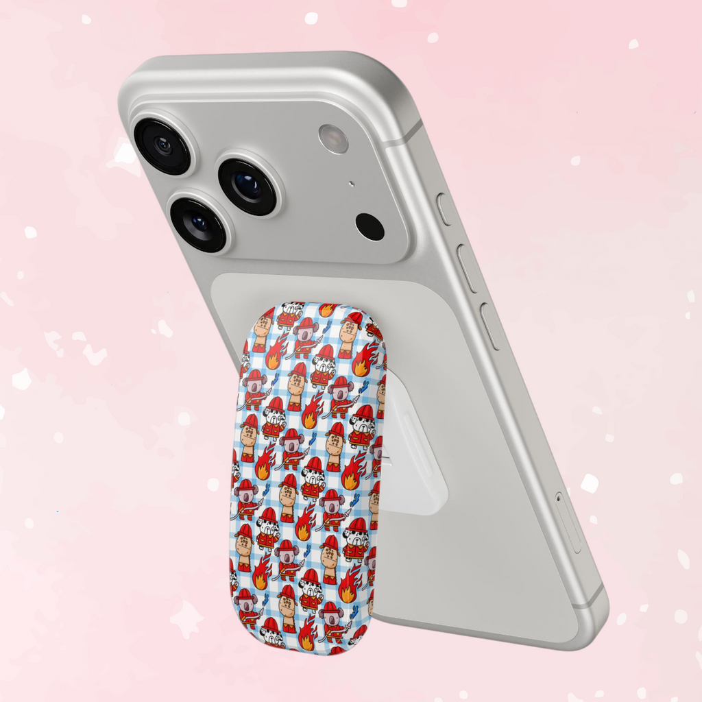 Little Rescue Pup Clickit Grip & Kickstand