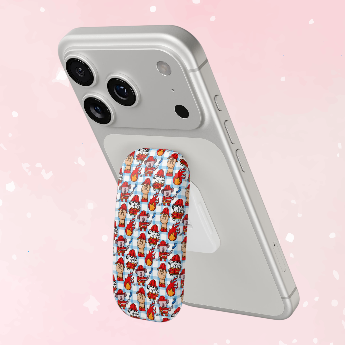 Little Rescue Pup Clickit Grip & Kickstand