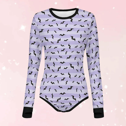Baby Bat Long Sleeve CuddleSuit - Puppy's Aesthetics