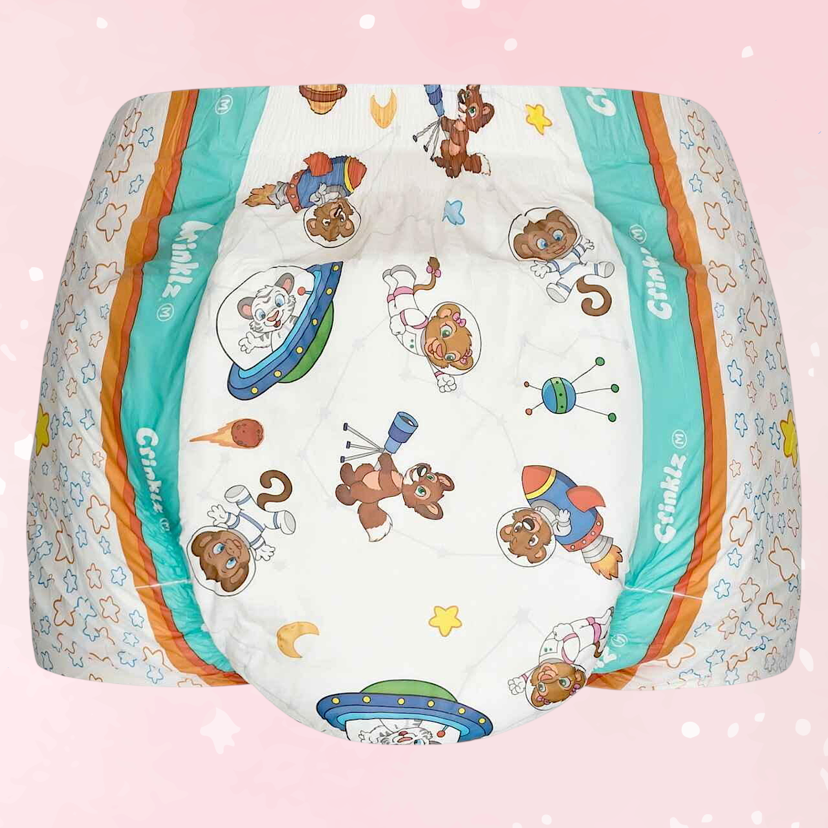 Crinklz Astronaut  Printed Adult Diapers