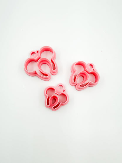 Mouse Ear Headband Clay Cutter Set – Set of 3 Sizes