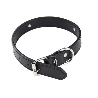 'My Boy' PU Leather Collar Puppy's Aesthetics