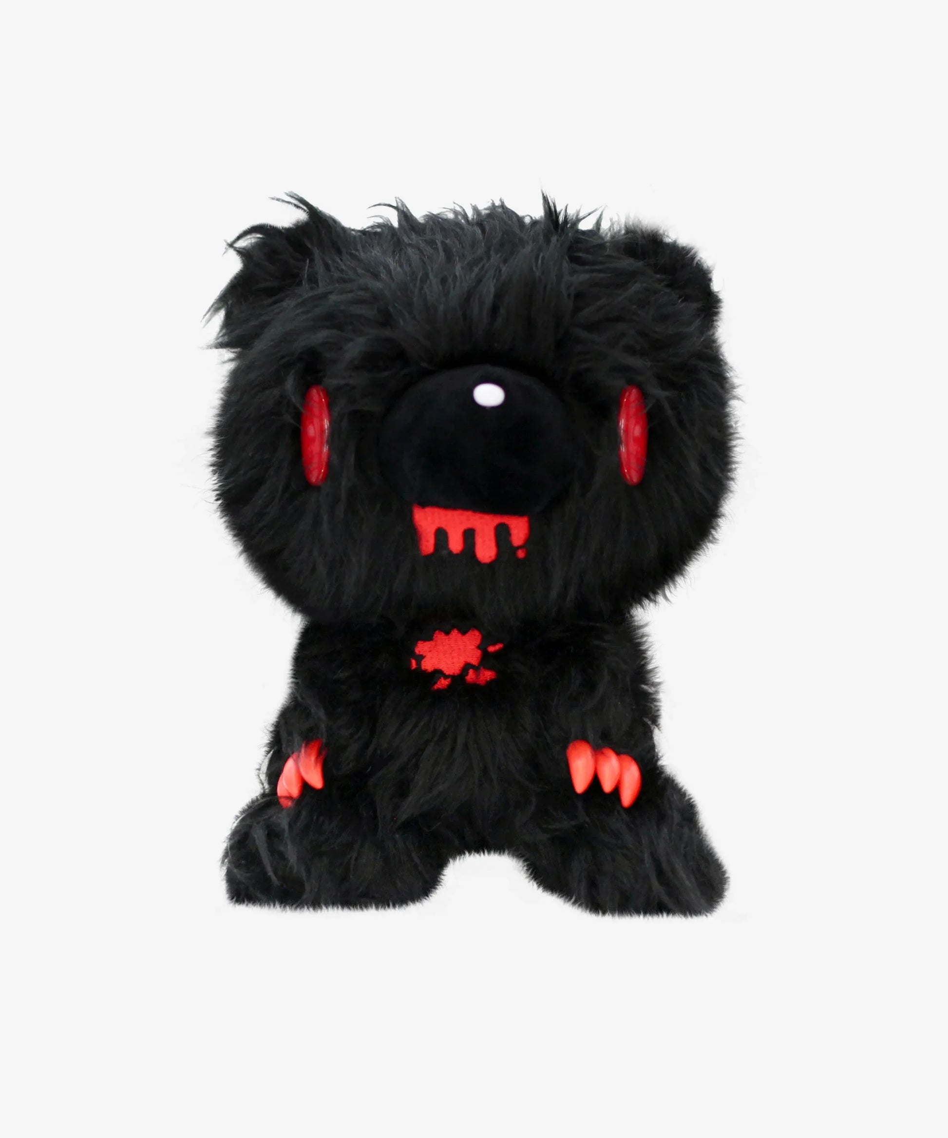 Shaggy Fur Black Gloomy Bear 7" Plush - Puppy's Aesthetics
