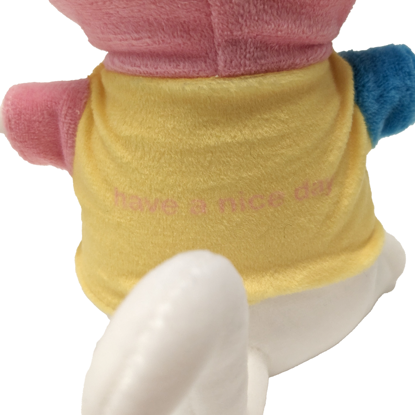 Noodlecat Plushie with Removable Pastel Clown Hoodie