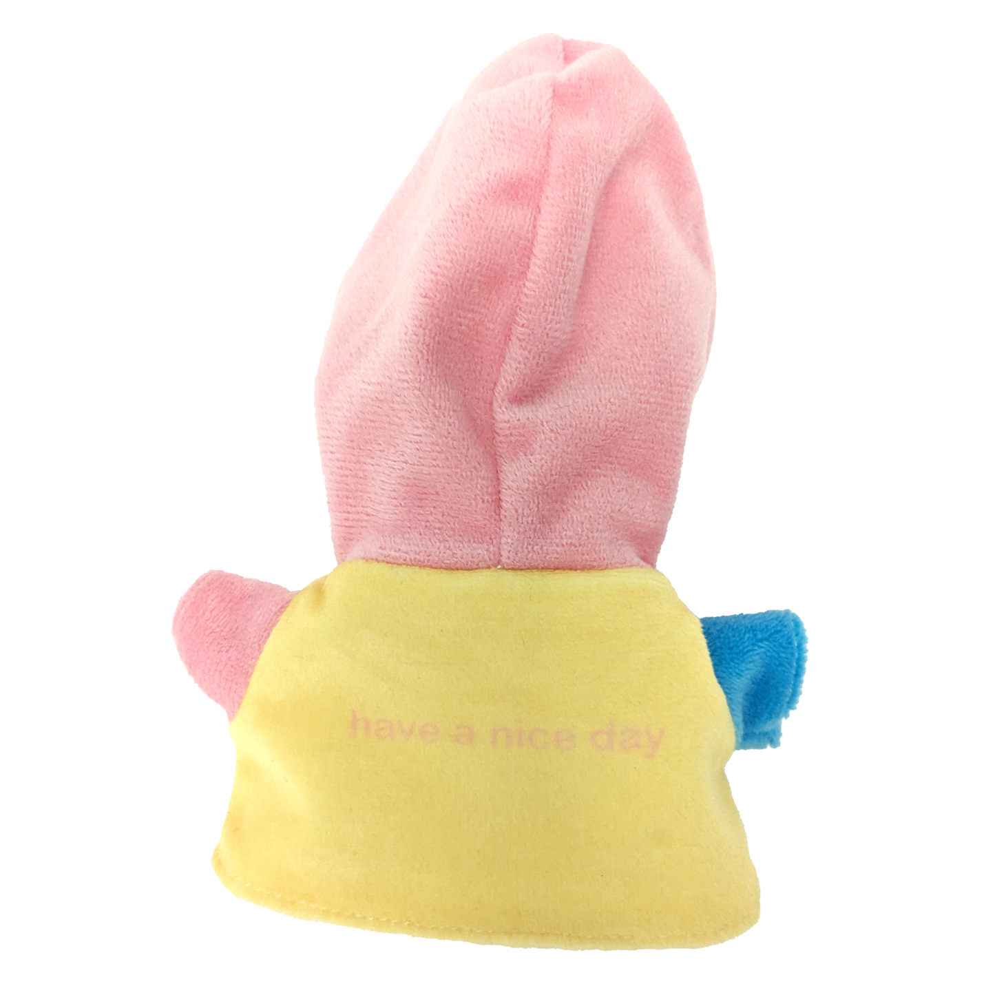 Noodlecat Plushie with Removable Pastel Clown Hoodie