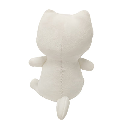 Noodlecat Plushie with Removable Pastel Clown Hoodie