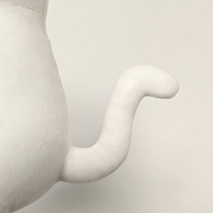 Noodlecat Plushie with Removable Pastel Clown Hoodie