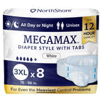 NorthShore MEGAMAX Adult Diapers (Colors)