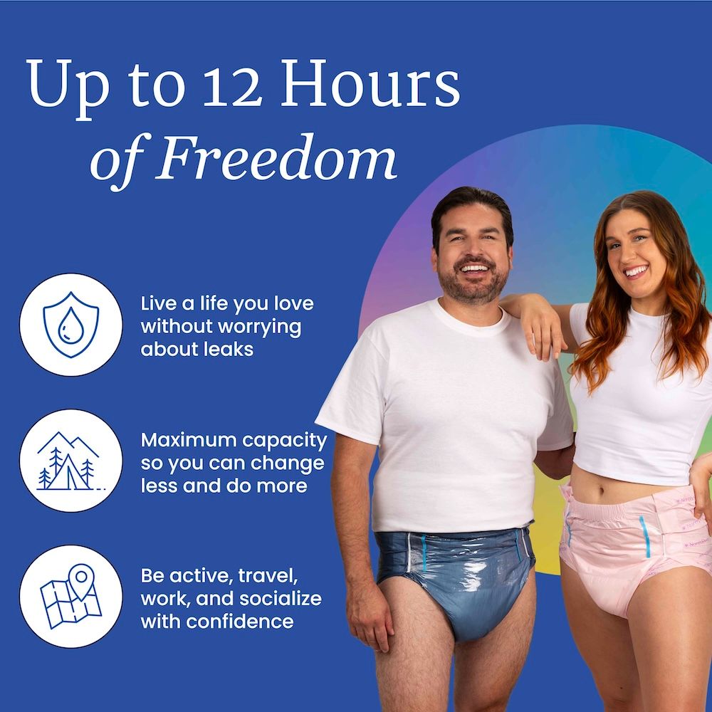 NorthShore MEGAMAX Adult Diapers (Colors)