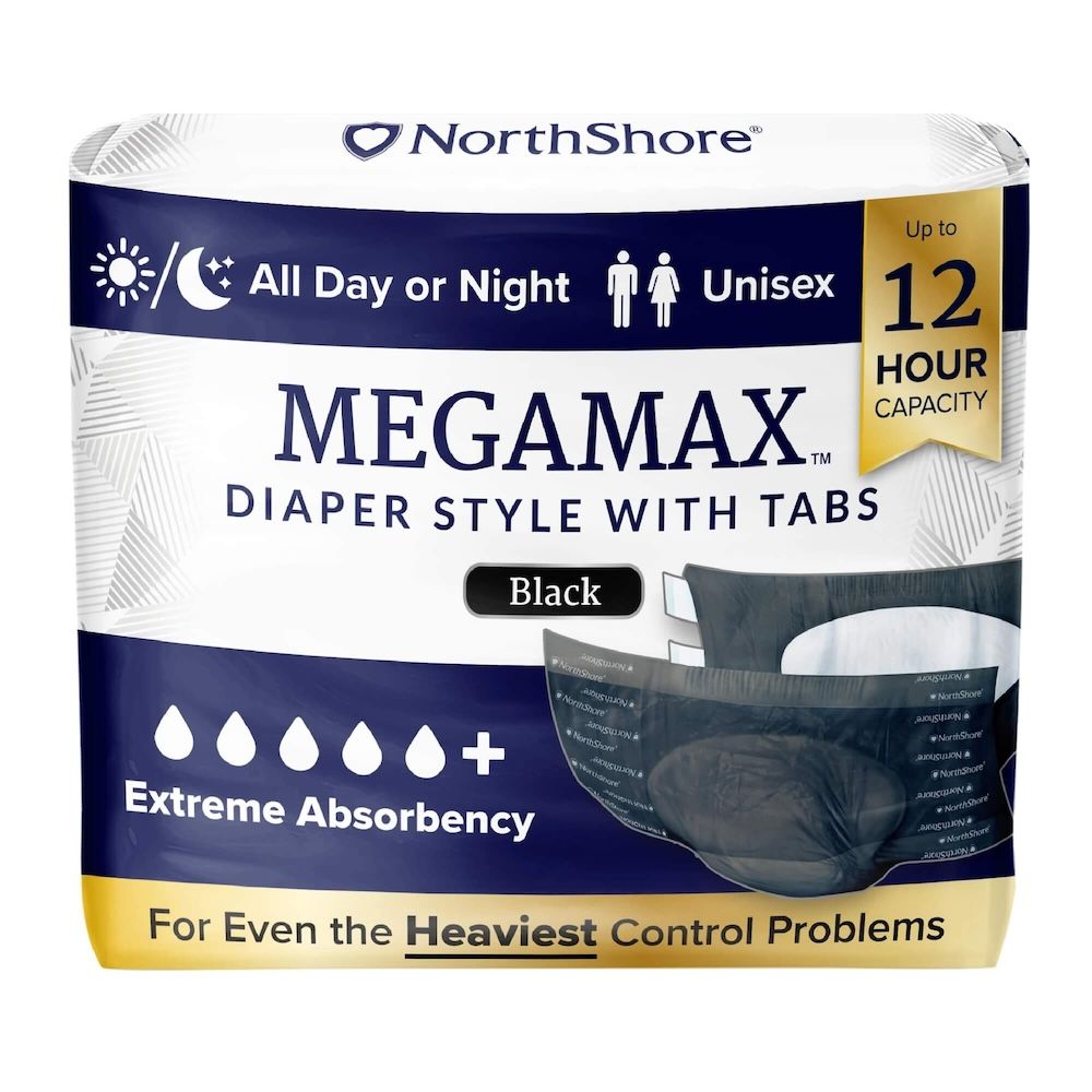 NorthShore MEGAMAX Adult Diapers (Colors)