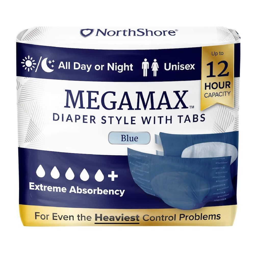 NorthShore MEGAMAX Adult Diapers (Colors)