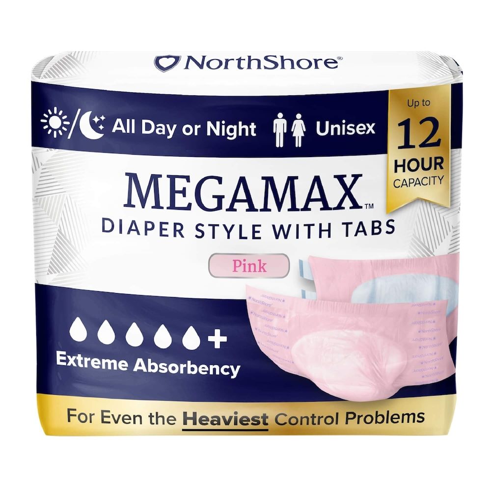 NorthShore MEGAMAX Adult Diapers (Colors)