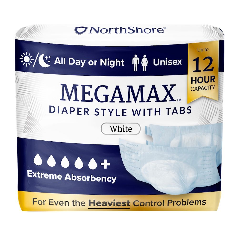 NorthShore MEGAMAX Adult Diapers (Colors)