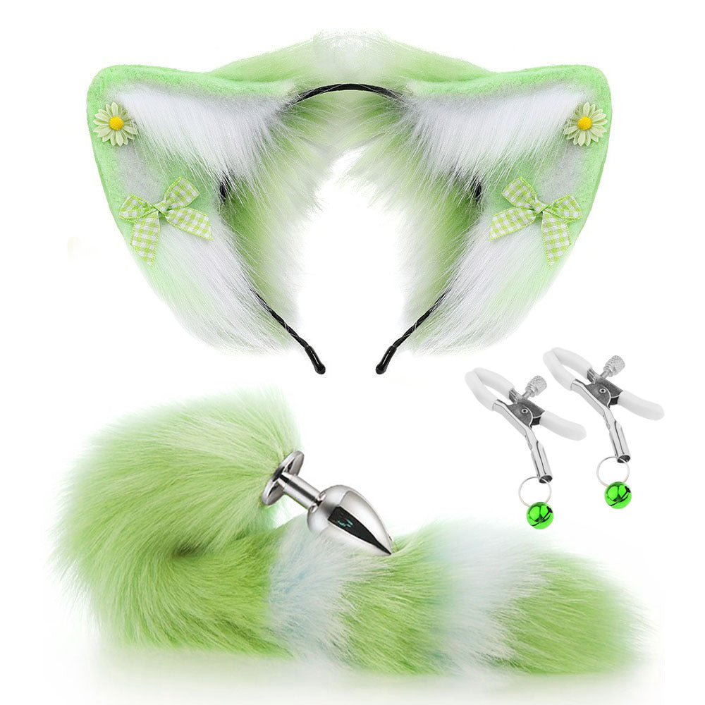 Enchanting Fox Ear & Tail Plug Set