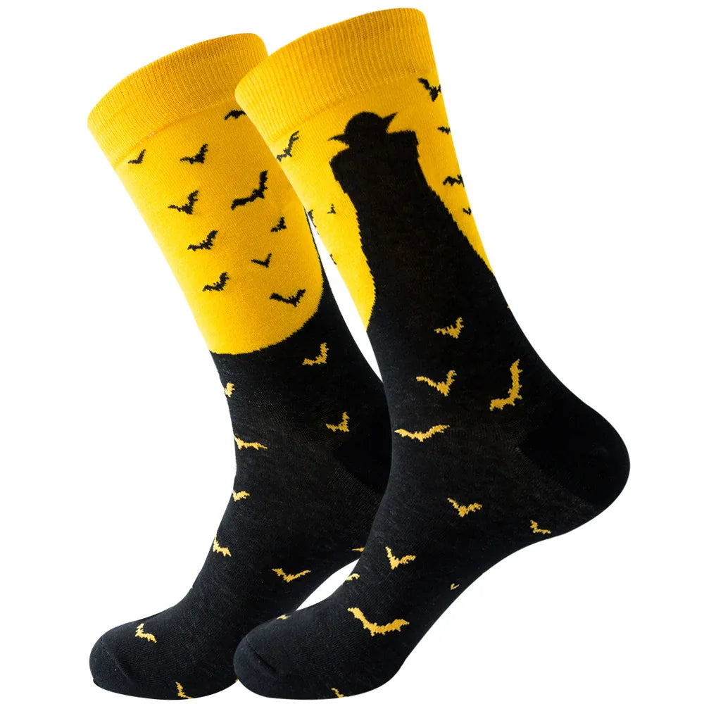 Adorable Autumn Mid-Calf Socks (Colors) - Puppy's Aesthetics