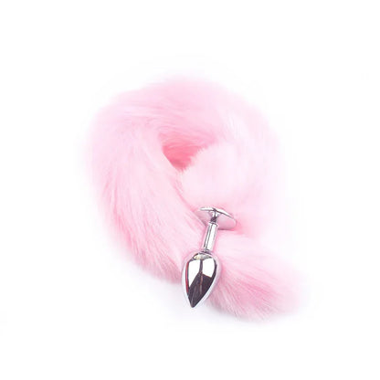 Foxy Temptation Metal Anal Plug (Colors) - Puppy's Aesthetics