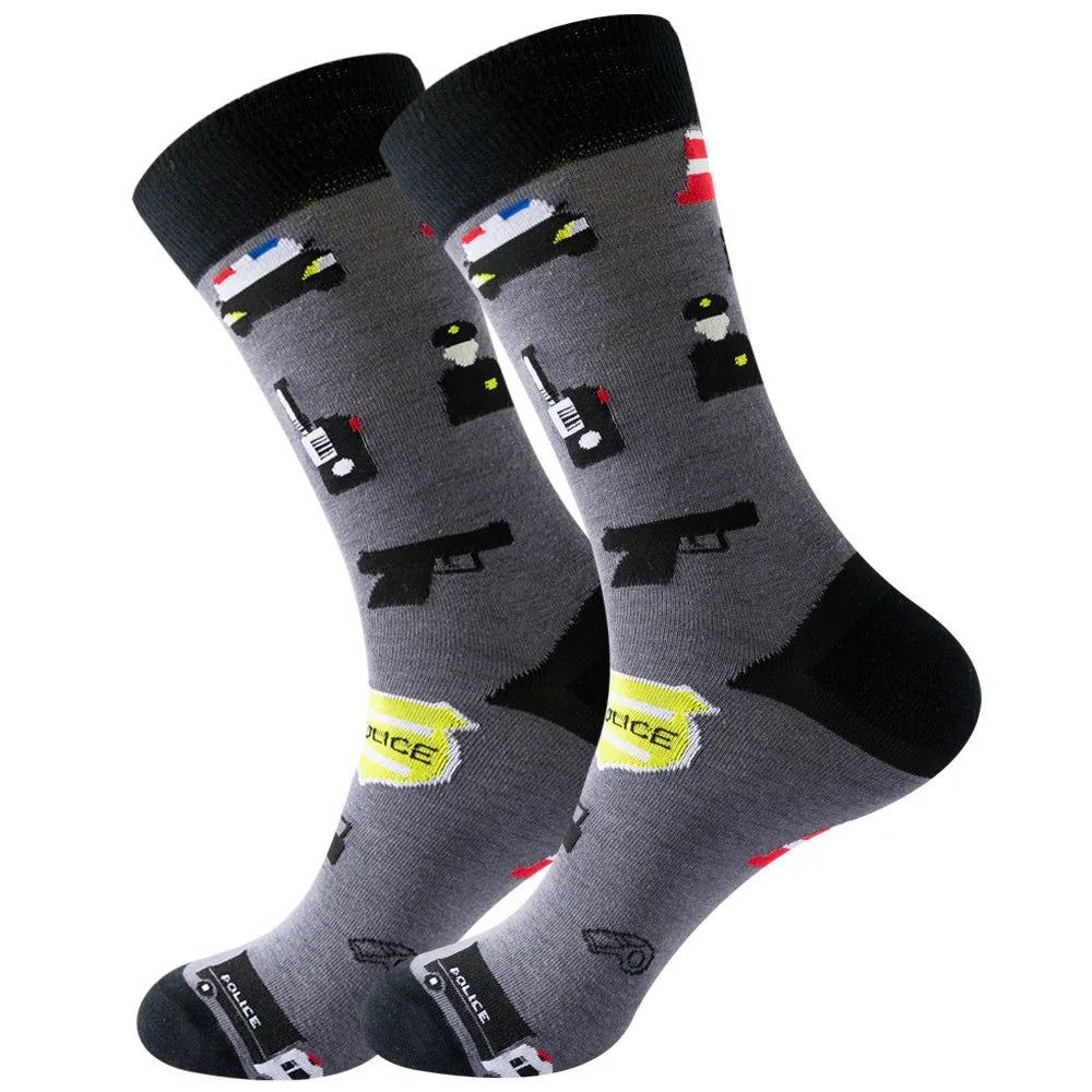 Adorable Autumn Mid-Calf Socks (Colors) - Puppy's Aesthetics