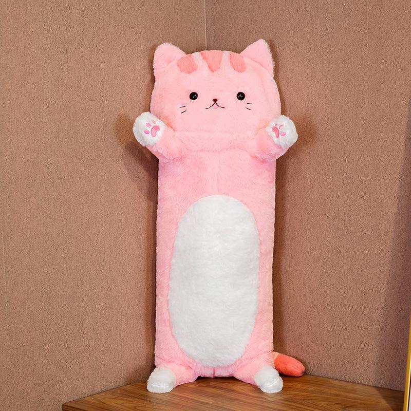 Stretchy Snuggle Kitty Plush Pillow - Puppy's Aesthetics