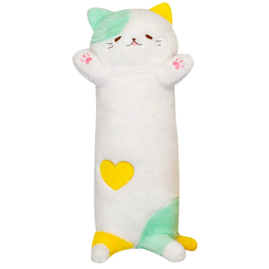Stretchy Snuggle Kitty Plush Pillow - Puppy's Aesthetics