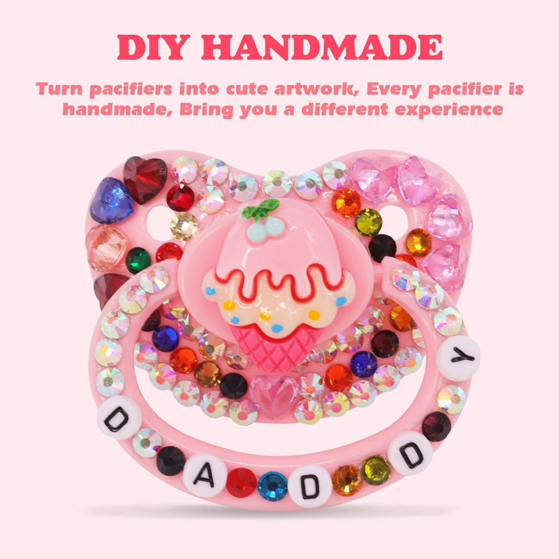 Lil Babi Bling Adult Pacifier (Colors)