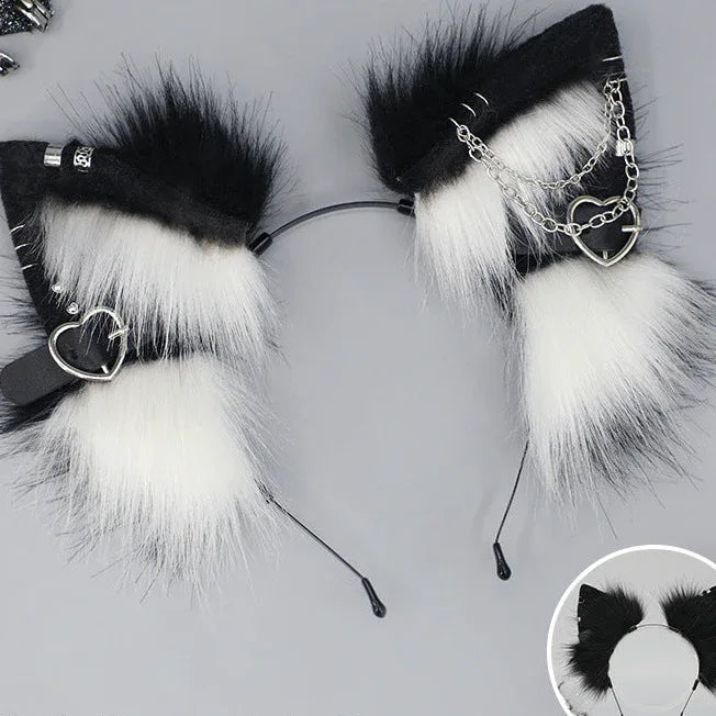 Rebel Pup Punk Ears Headband - Puppy's Aesthetics