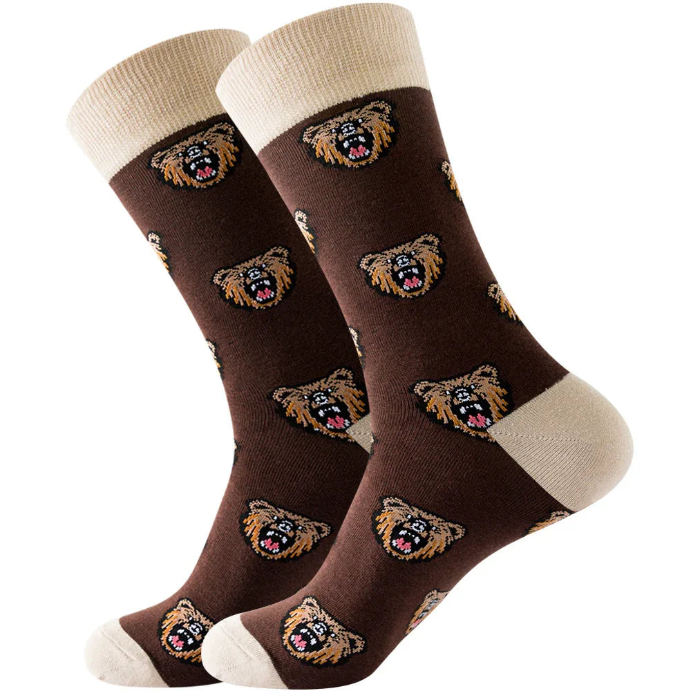 Adorable Autumn Mid-Calf Socks (Colors) - Puppy's Aesthetics