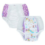 Clear Wave Diaper Cover | 2-Pack PVC Waterproof ABDL