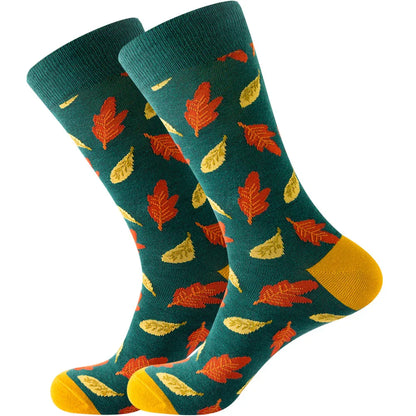 Adorable Autumn Mid-Calf Socks (Colors) - Puppy's Aesthetics