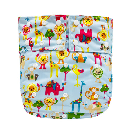 Cute Adult Washable Cloth Diaper (Colors)
