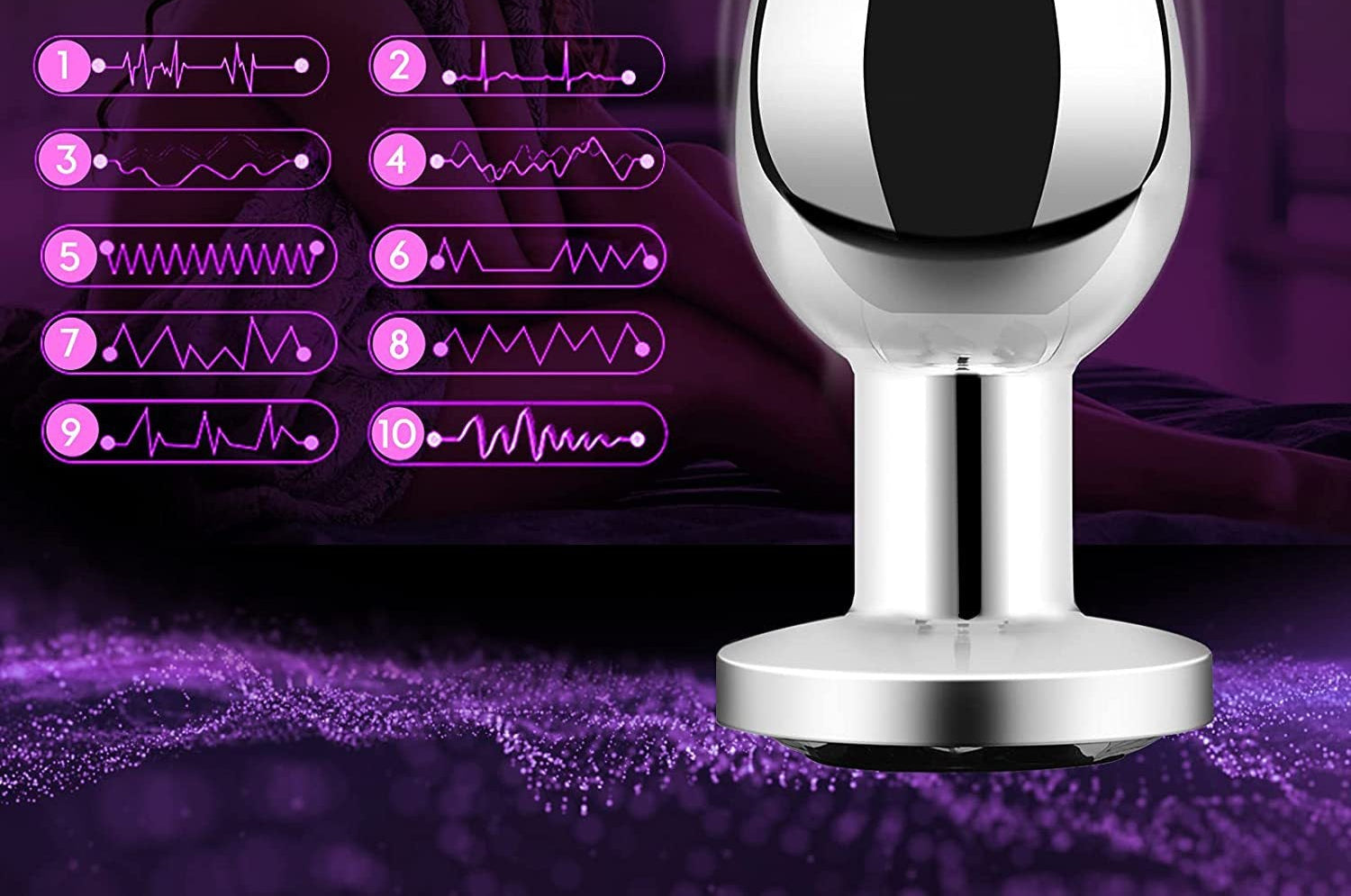 Midnight Magnet Remote-Control Anal Plug – Powerful Rechargeable Vibrator