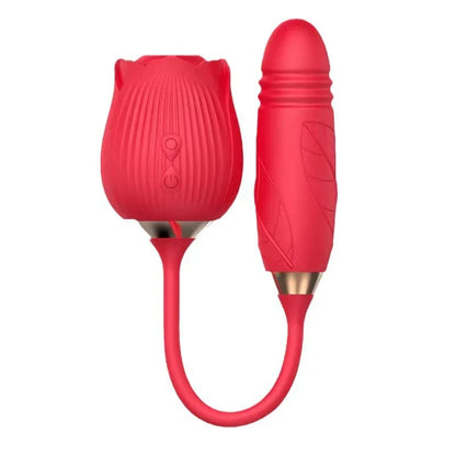 Rose Clitoral Vibrator – Elegant & Powerful Stimulator - Puppy's Aesthetics