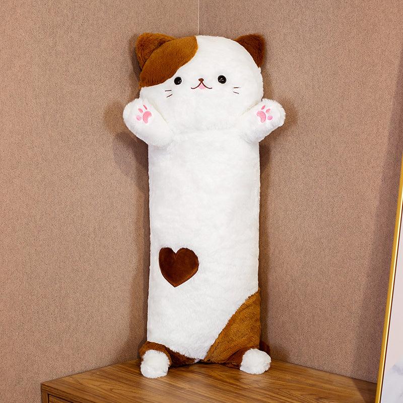 Stretchy Snuggle Kitty Plush Pillow - Puppy's Aesthetics