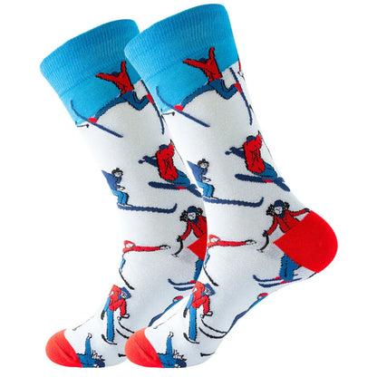 Adorable Autumn Mid-Calf Socks (Colors) - Puppy's Aesthetics