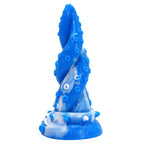 Cosmic Tentacle Fantasy Dildo – Liquid Platinum Silicone in Magical Colors