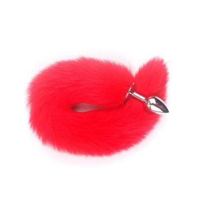 Foxy Temptation Metal Anal Plug (Colors) - Puppy's Aesthetics