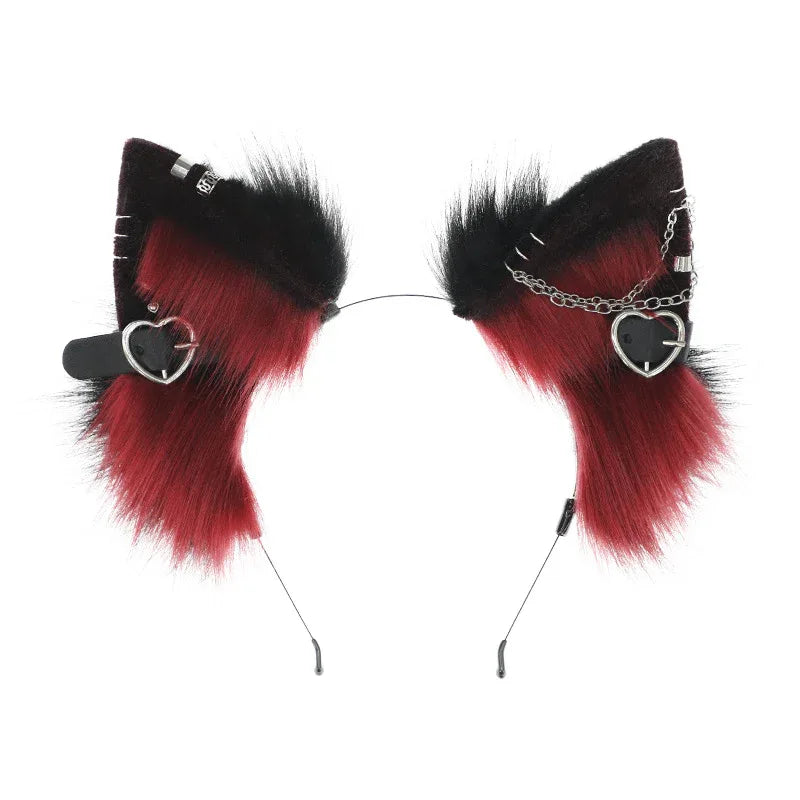 Rebel Pup Punk Ears Headband - Puppy's Aesthetics