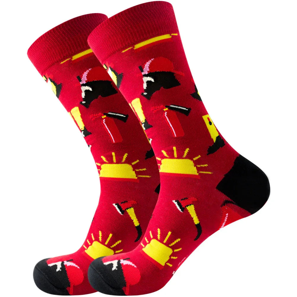 Adorable Autumn Mid-Calf Socks (Colors) - Puppy's Aesthetics