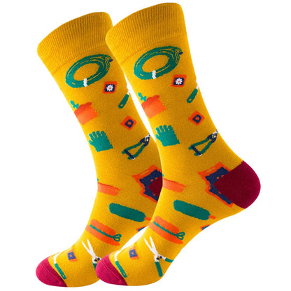 Adorable Autumn Mid-Calf Socks (Colors) - Puppy's Aesthetics
