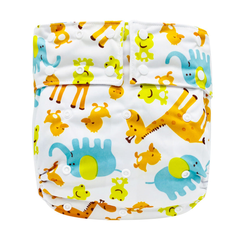 Cute Adult Washable Cloth Diaper (Colors)