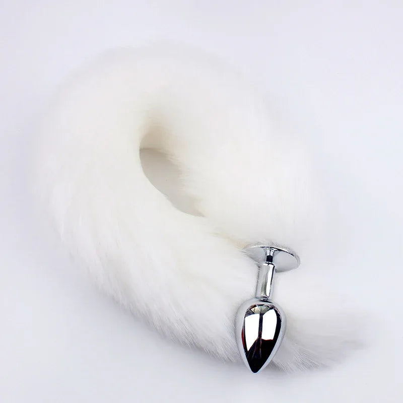 Foxy Temptation Metal Anal Plug (Colors) - Puppy's Aesthetics