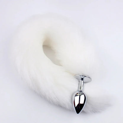 Foxy Temptation Metal Anal Plug (Colors) - Puppy's Aesthetics