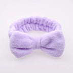 Soft Plush Bow Headband - Puppy's Aesthetics