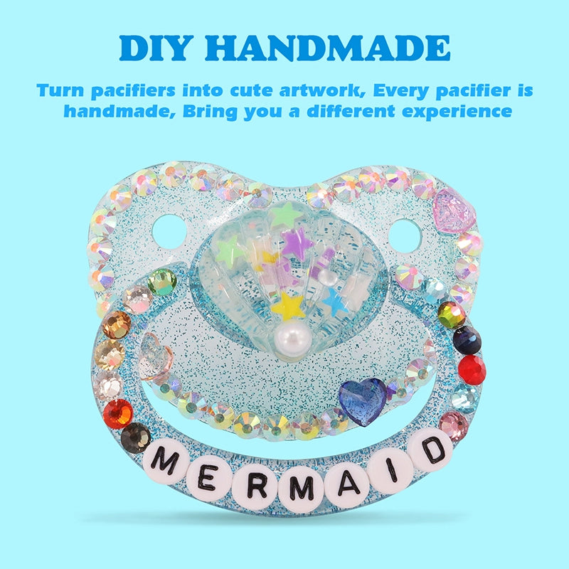 Lil Babi Bling Adult Pacifier (Colors)