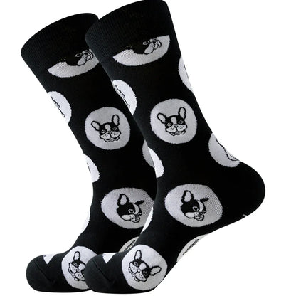 Adorable Autumn Mid-Calf Socks (Colors) - Puppy's Aesthetics