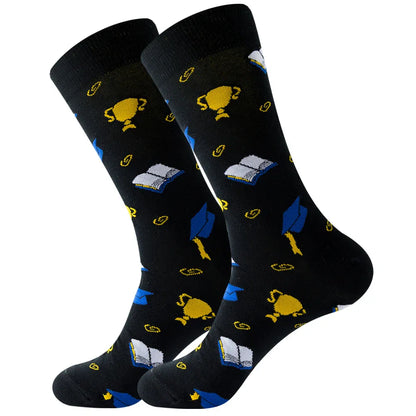 Adorable Autumn Mid-Calf Socks (Colors) - Puppy's Aesthetics