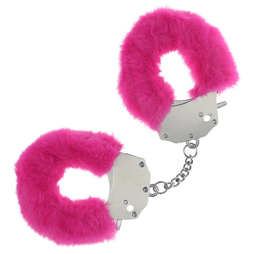 Pink Heavy Duty Fluffy Handcuffs
