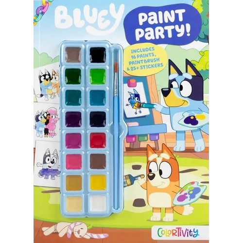 Bluey Colortivity: Paint Party!