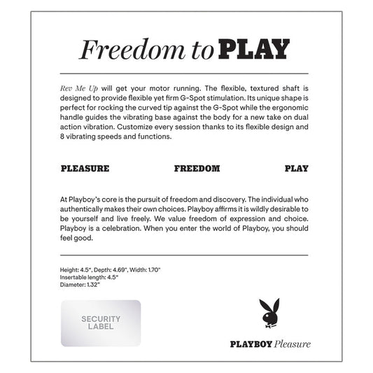 Playboy Rev Me Up